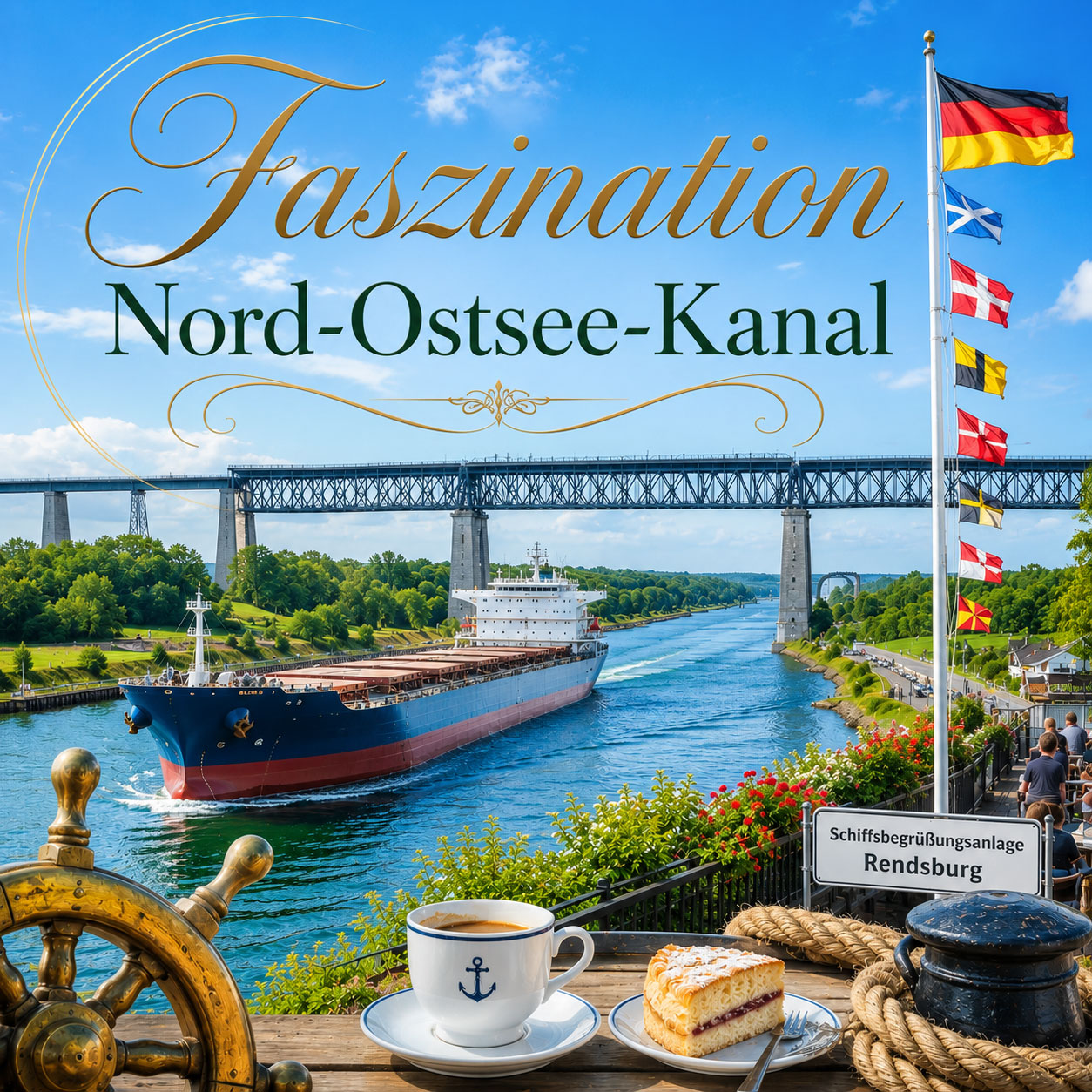 Nord-Ostsee-Kanal(KI-generiert)